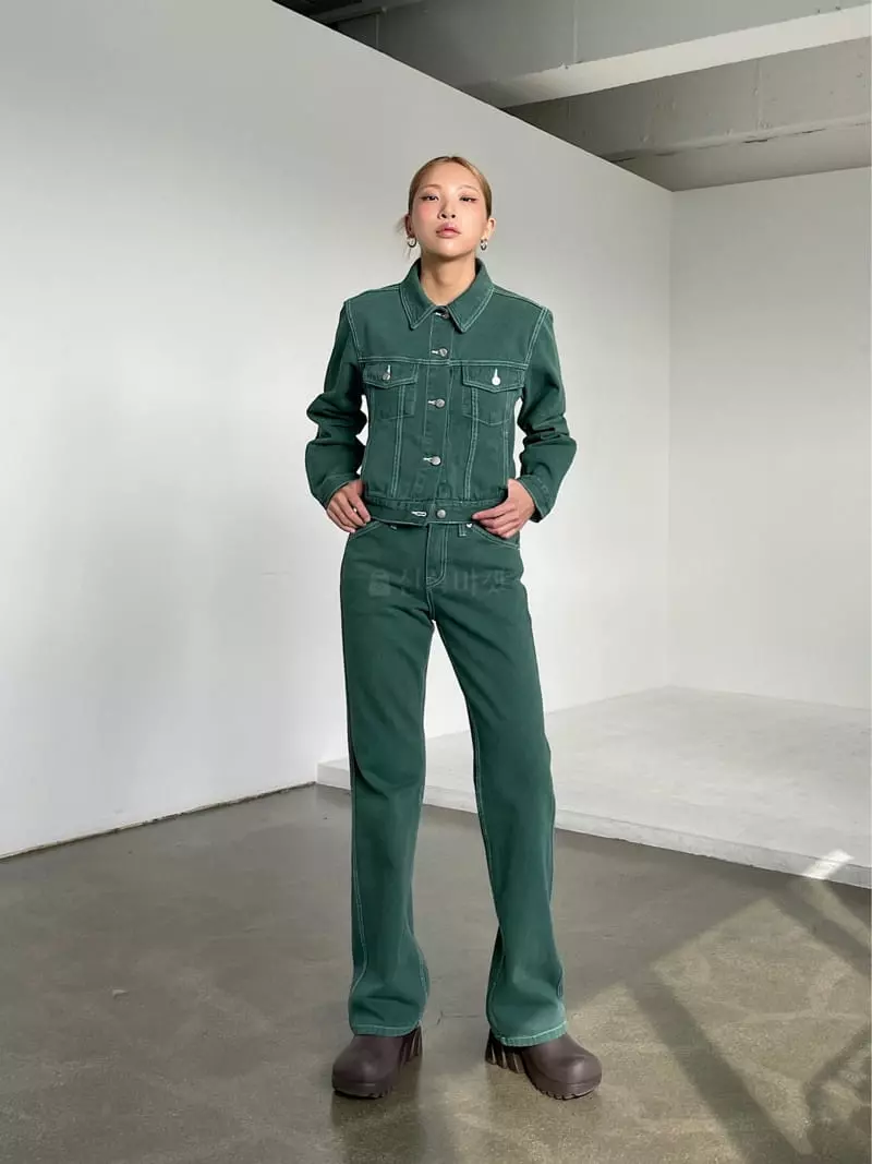 Creamvilla - Korean Women Fashion - #momslook - Wash Pants - 3