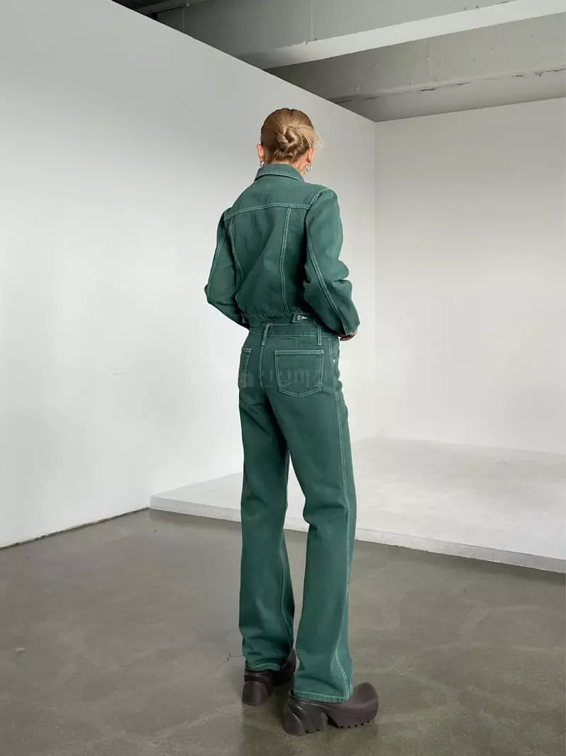 Creamvilla - Korean Women Fashion - #womensfashion - Wash Jacket - 4