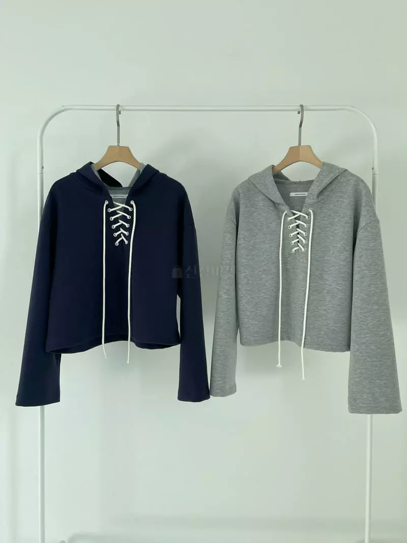 Creamvilla - Korean Women Fashion - #momslook - Noting Hoody - 5