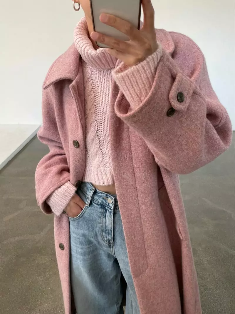 Creamvilla - Korean Women Fashion - #thatsdarling - Robe Coat - 3