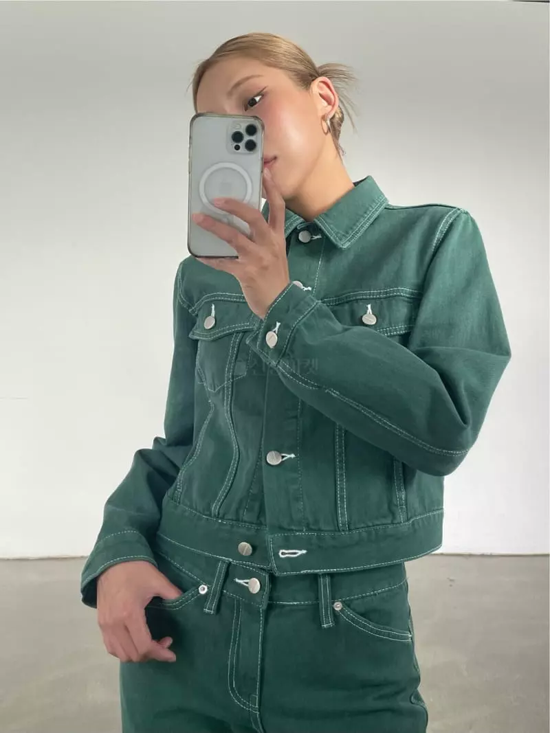 Creamvilla - Korean Women Fashion - #thelittlethings - Wash Jacket
