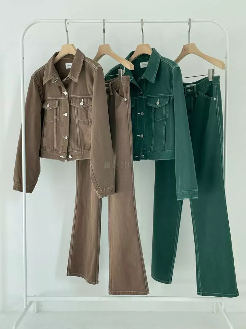 Creamvilla - Korean Women Fashion - #womensfashion - Wash Jacket - 9