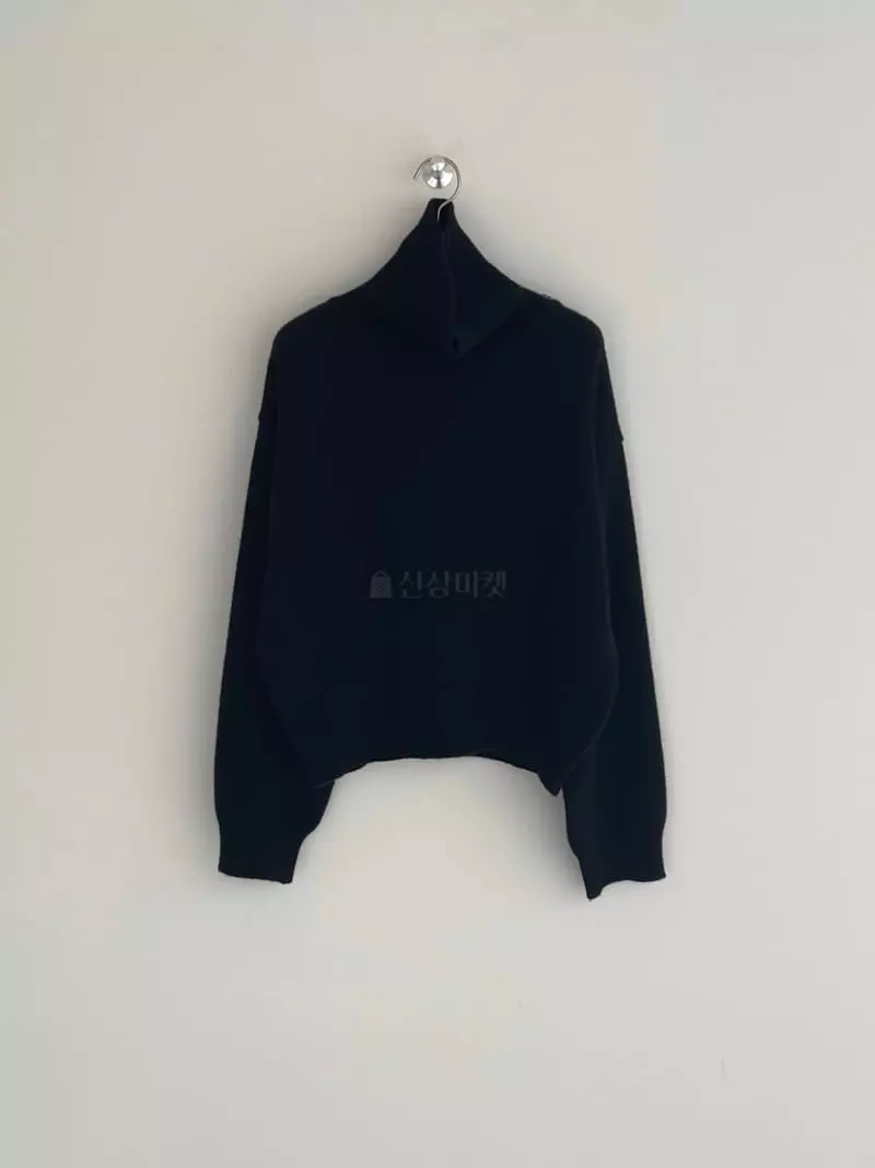 Cullum - Korean Women Fashion - #momslook - Puggy Turtleneck Tee - 2