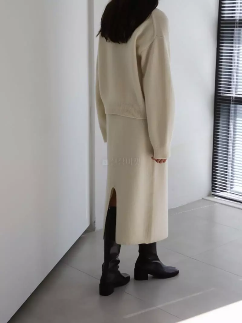 Cullum - Korean Women Fashion - #momslook - Puggy Skirt - 6