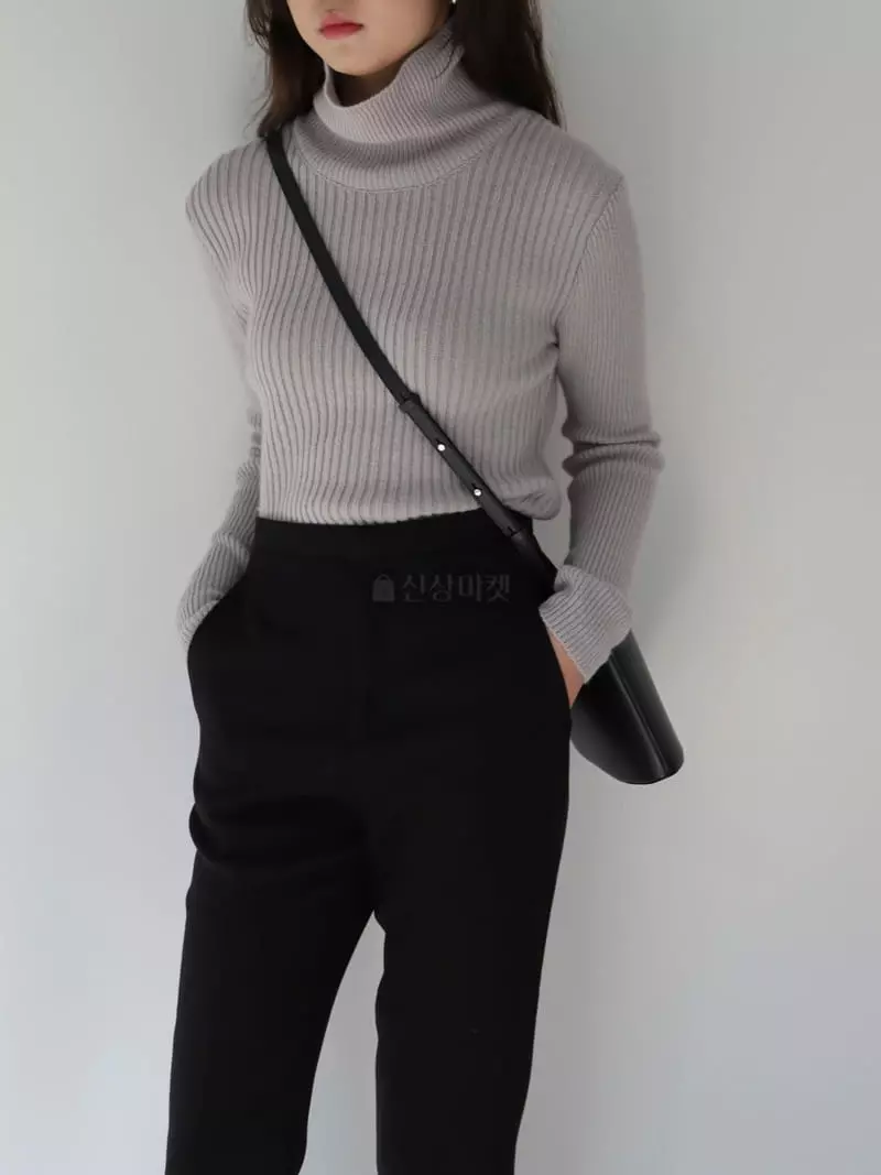 Cullum - Korean Women Fashion - #momslook - Tori Knit Tee - 8