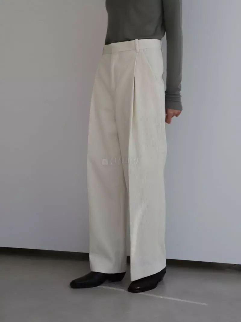 Cullum - Korean Women Fashion - #momslook - Cordu Pants - 6