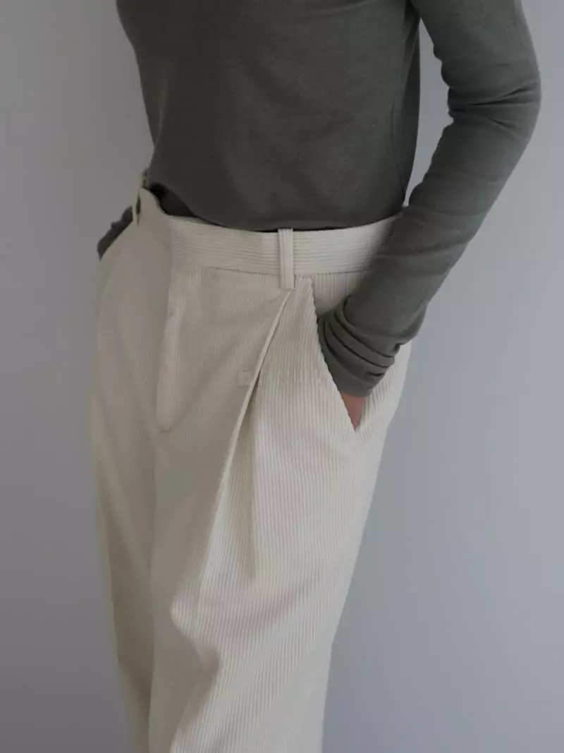 Cullum - Korean Women Fashion - #momslook - Cordu Pants - 8