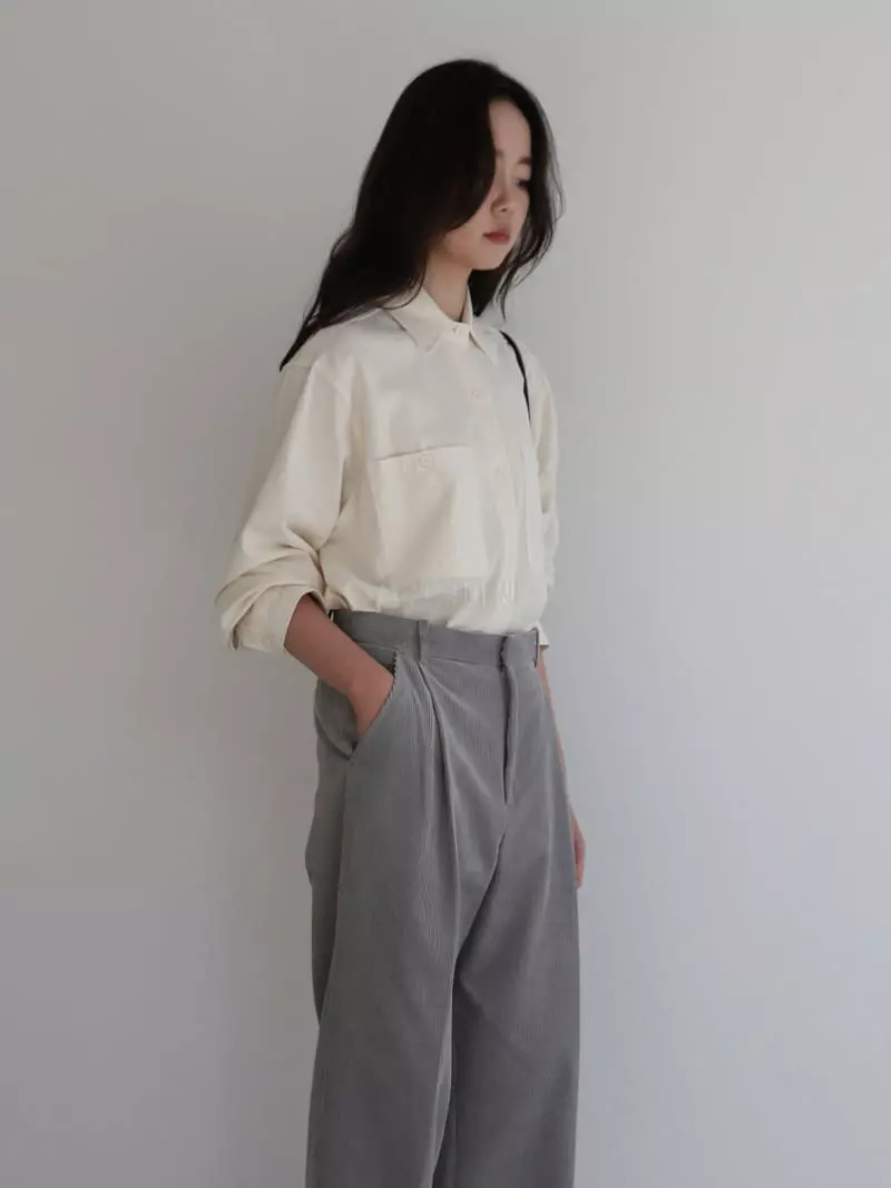 Cullum - Korean Women Fashion - #momslook - Cordu Pants - 9