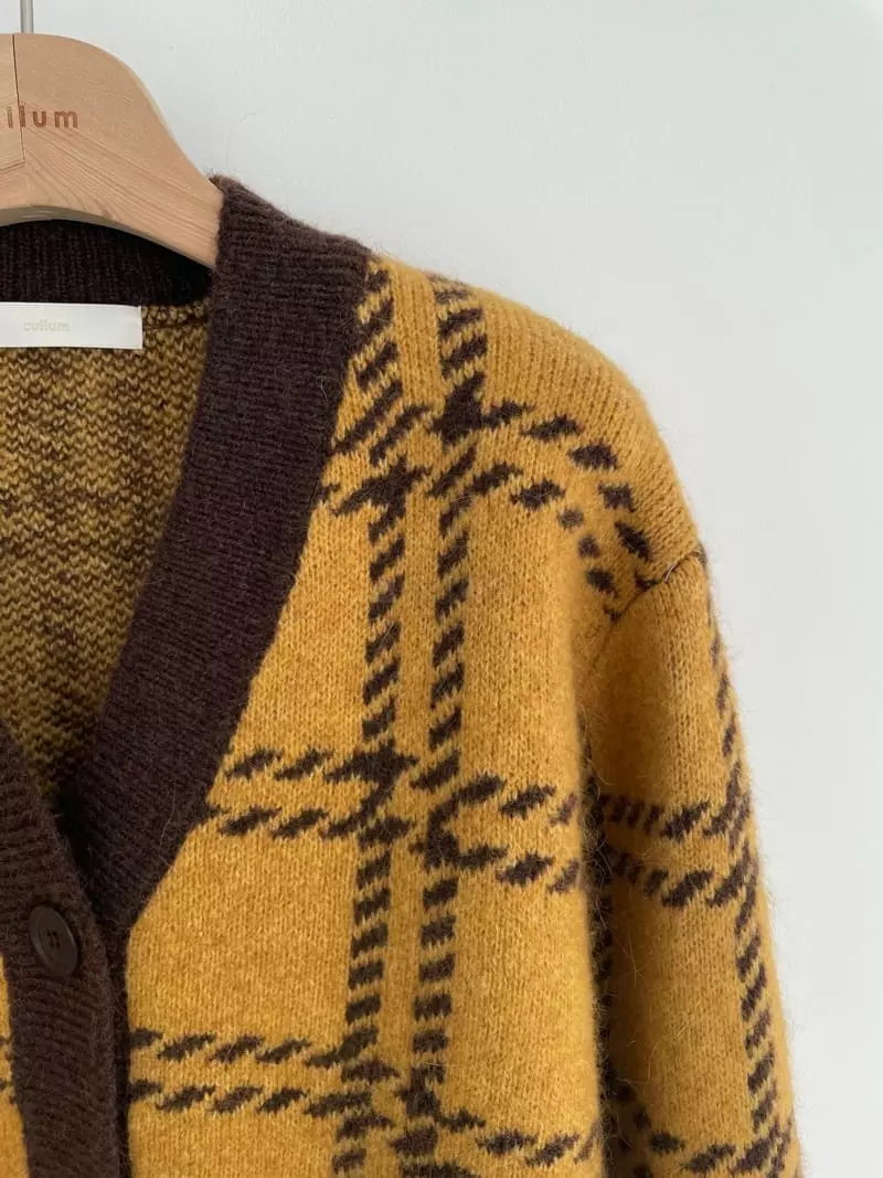 Cullum - Korean Women Fashion - #momslook - Sandra Jacquard Cardigan - 2