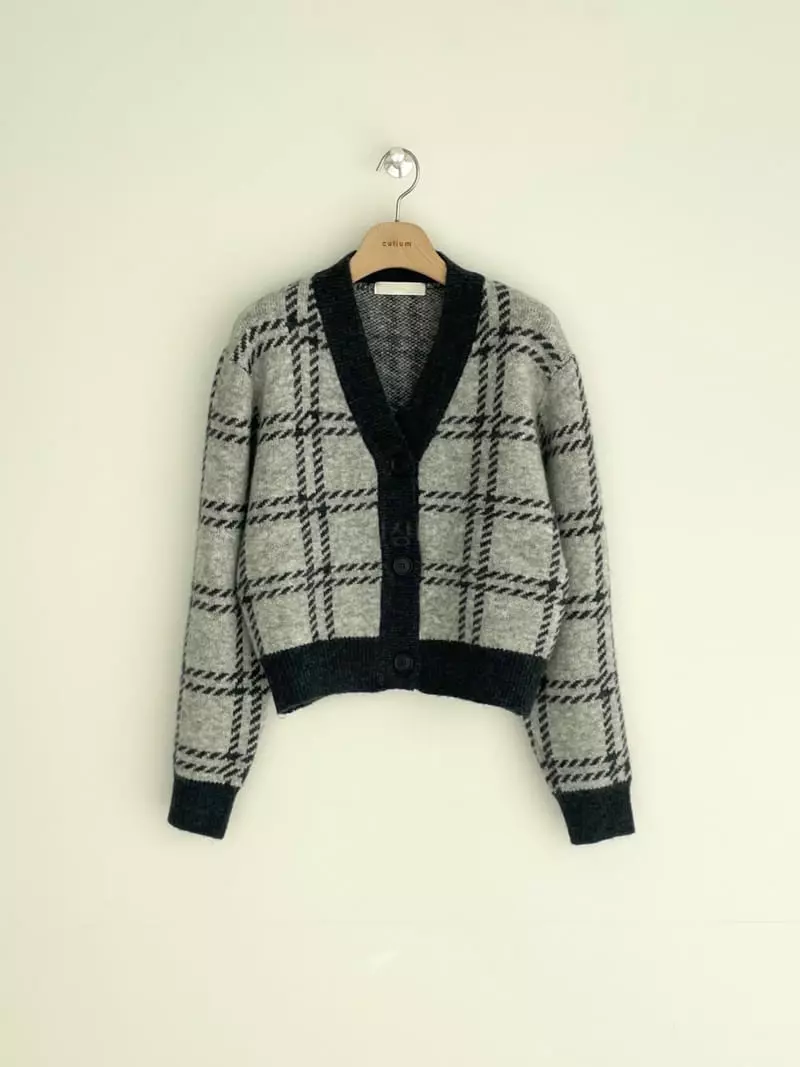 Cullum - Korean Women Fashion - #momslook - Sandra Jacquard Cardigan - 3