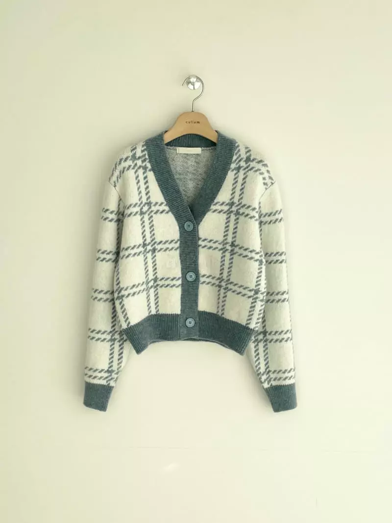 Cullum - Korean Women Fashion - #momslook - Sandra Jacquard Cardigan - 4
