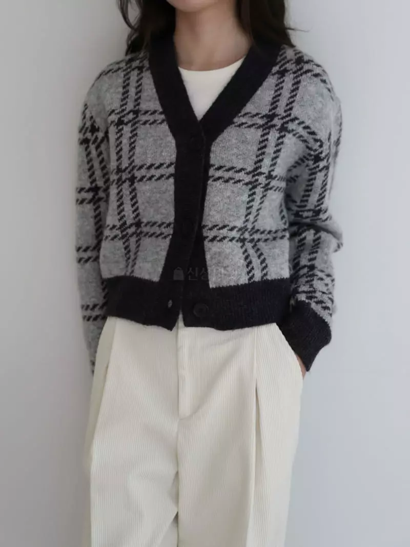 Cullum - Korean Women Fashion - #restrostyle - Sandra Jacquard Cardigan - 9