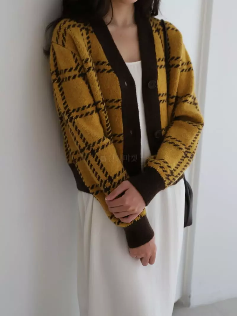 Cullum - Korean Women Fashion - #romanticstyle - Sandra Jacquard Cardigan - 10