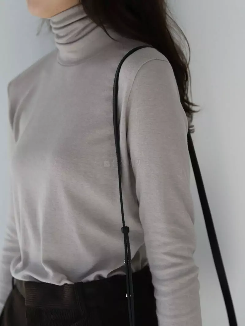 Cullum - Korean Women Fashion - #thatsdarling - Lea Turtleneck Tee - 8