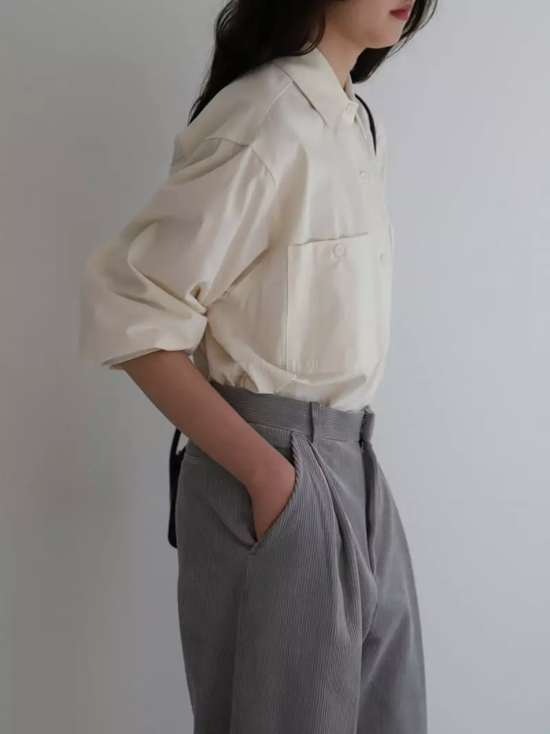 Cullum - Korean Women Fashion - #womensfashion - Creed Shirt - 6