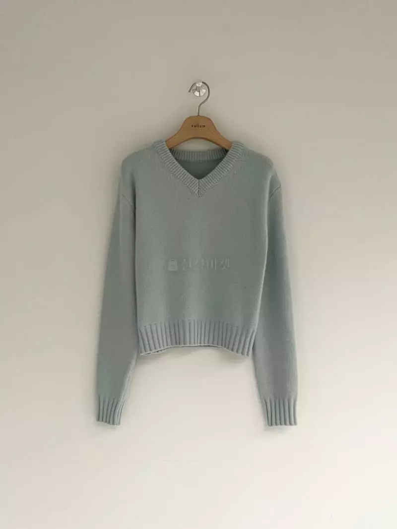Cullum - Korean Women Fashion - #womensfashion - Simong Knit Tee