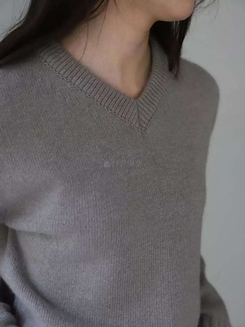Cullum - Korean Women Fashion - #womensfashion - Simong Knit Tee - 7