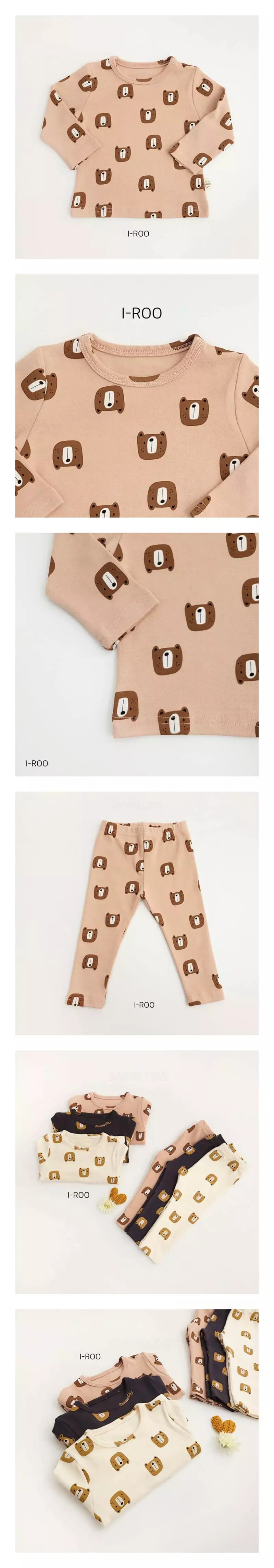 Dae Sung Sa - Korean Children Fashion - #kidzfashiontrend - Peach Bear Easywear