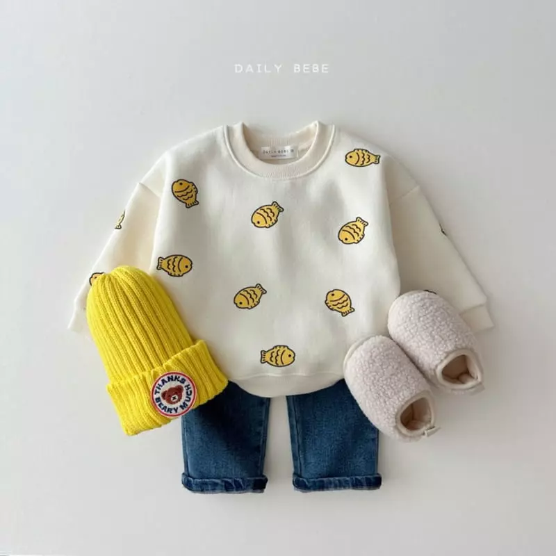 Daily Bebe - Korean Children Fashion - #Kfashion4kids - Winter Sweatshirt - 5