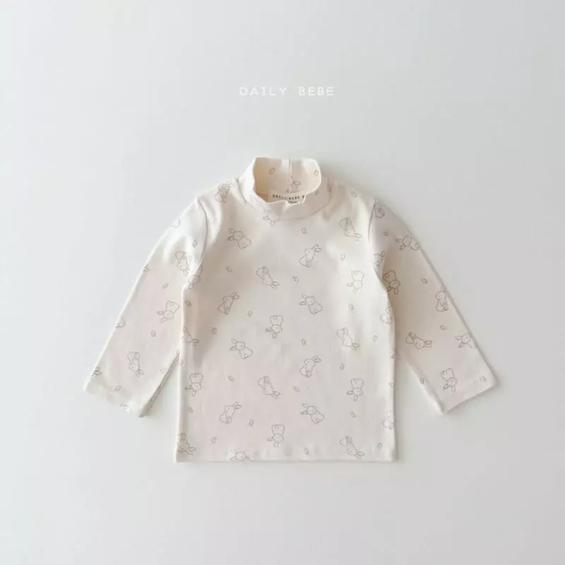 Daily Bebe - Korean Children Fashion - #Kfashion4kids - Half Tee - 3
