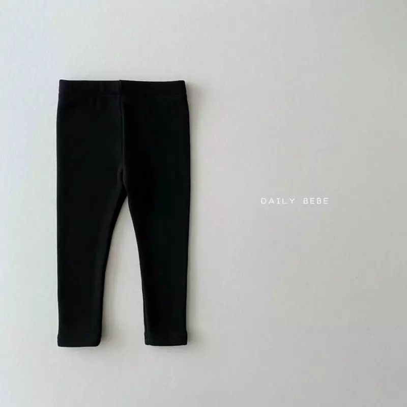 Daily Bebe - Korean Children Fashion - #kidzfashiontrend - Baisc Leggings - 4