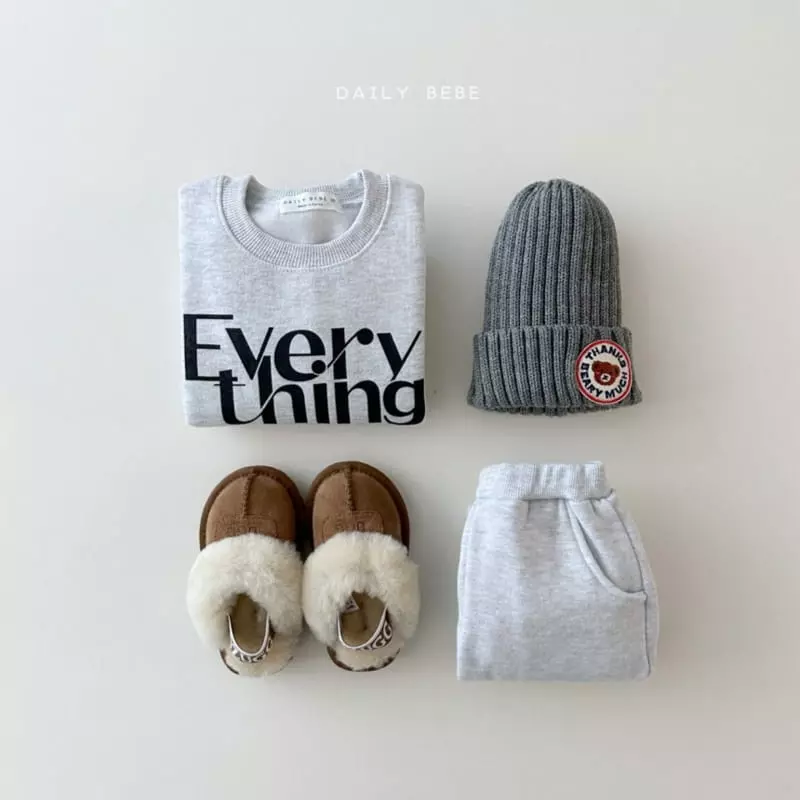 Daily Bebe - Korean Children Fashion - #childofig - Everthing Top Bottom Set - 3