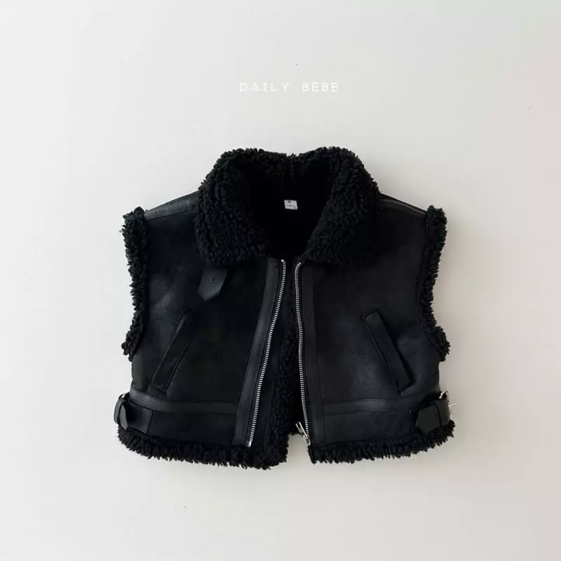 Daily Bebe - Korean Children Fashion - #childofig - Mustang Vest - 6