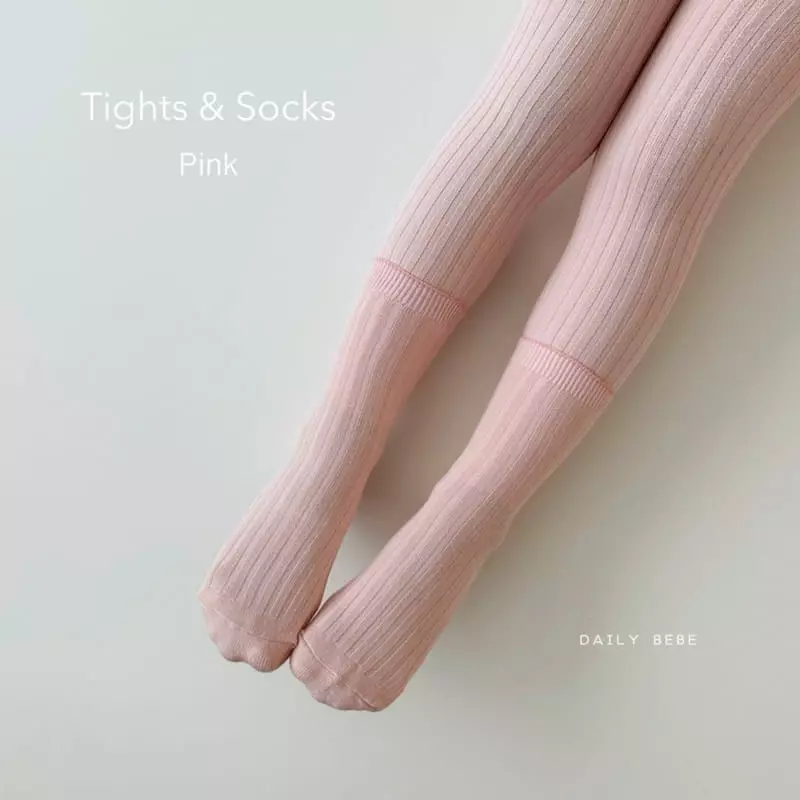 Daily Bebe - Korean Children Fashion - #stylishchildhood - Separation Tights - 4