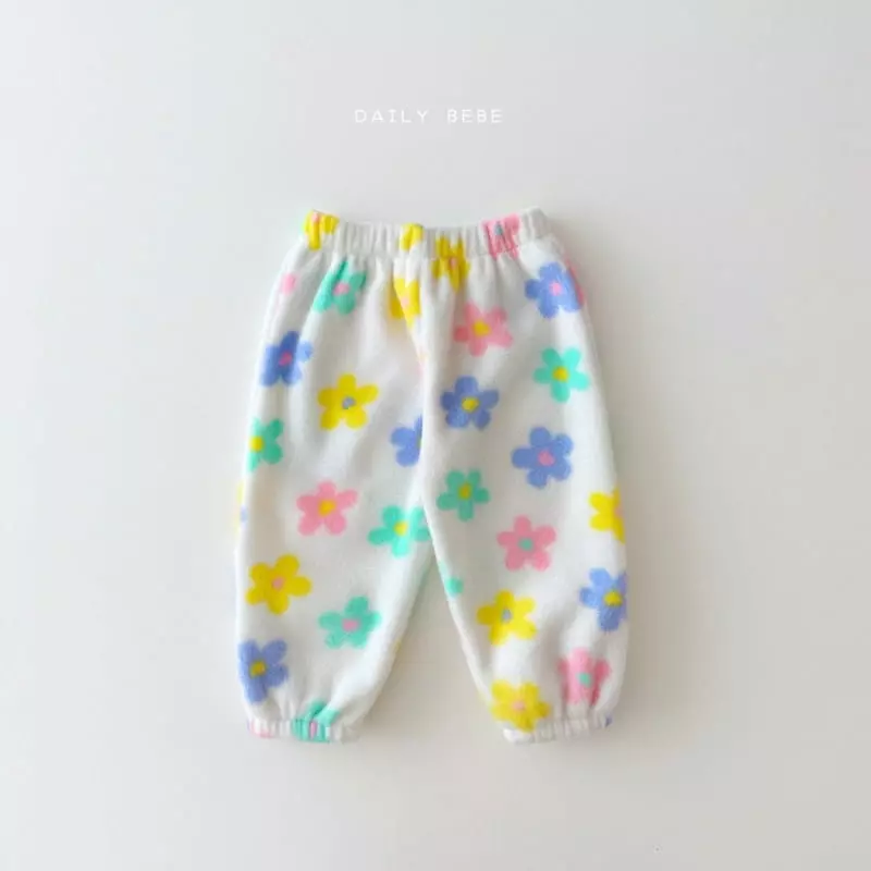 Daily Bebe - Korean Children Fashion - #childofig - Fleece Pants - 3