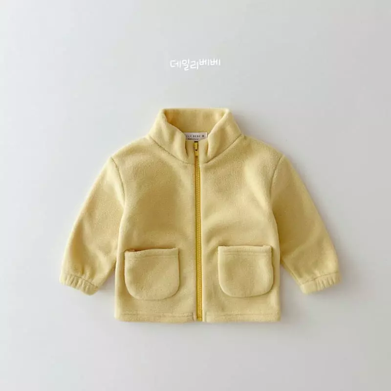 Daily Bebe - Korean Children Fashion - #childofig - Weather Fleece Jacket - 5