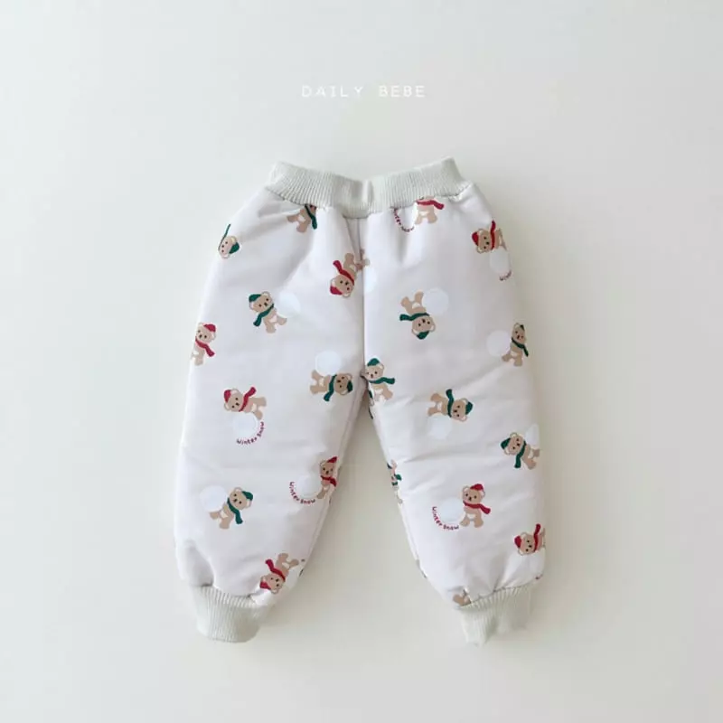 Daily Bebe - Korean Children Fashion - #childrensboutique - Snow Top Bottom Set - 10