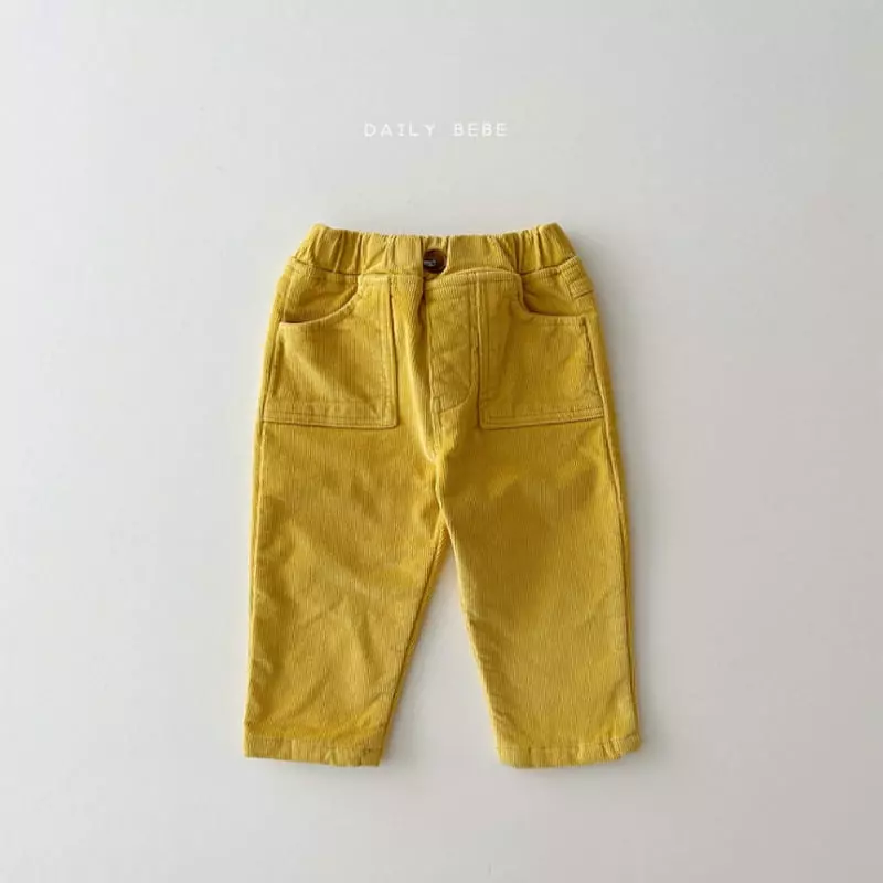 Daily Bebe - Korean Children Fashion - #childrensboutique - Fleece Rib Pants - 2