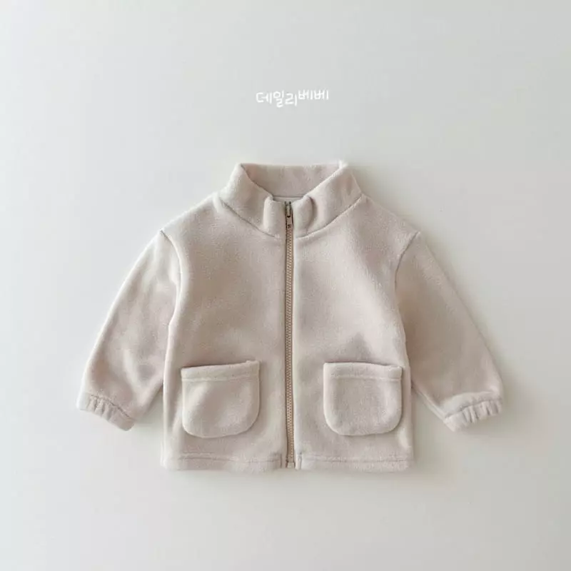Daily Bebe - Korean Children Fashion - #childrensboutique - Weather Fleece Jacket - 7