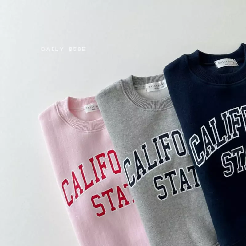 Daily Bebe - Korean Children Fashion - #childrensboutique - California Top Bottom Set - 4