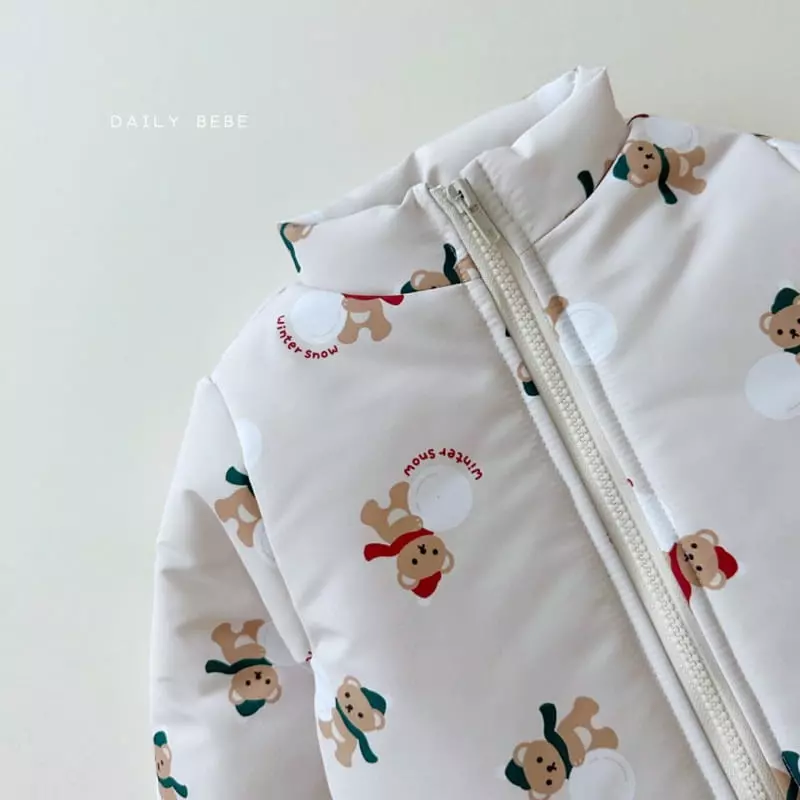 Daily Bebe - Korean Children Fashion - #designkidswear - Snow Top Bottom Set - 11