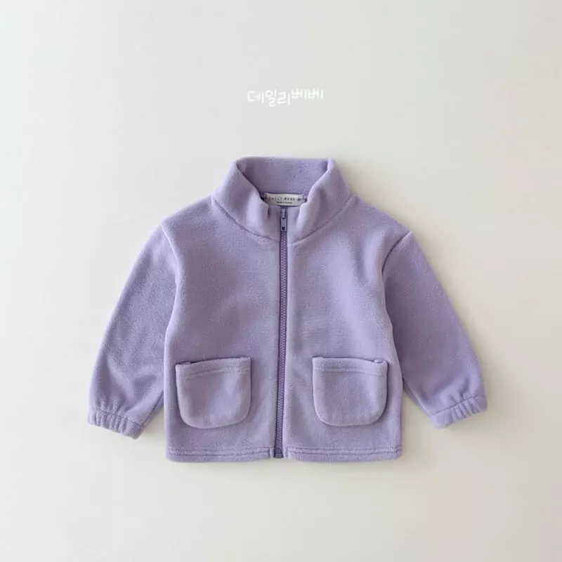 Daily Bebe - Korean Children Fashion - #designkidswear - Weather Fleece Jacket - 8