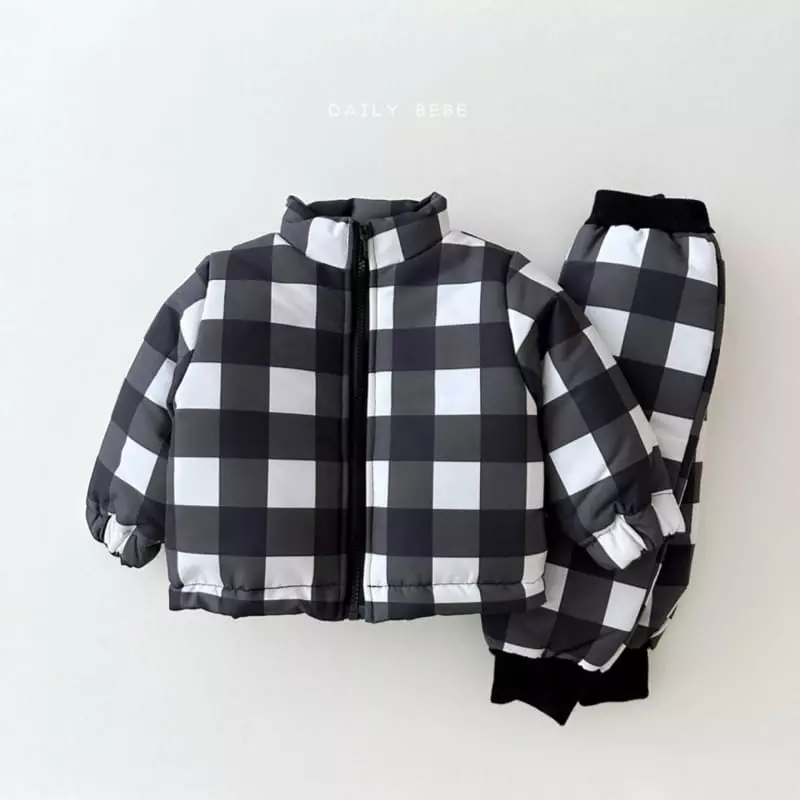 Daily Bebe - Korean Children Fashion - #discoveringself - Snow Top Bottom Set - 12