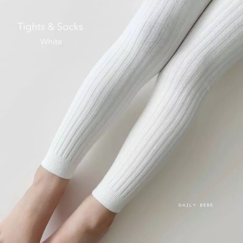 Daily Bebe - Korean Children Fashion - #discoveringself - Separation Tights - 7