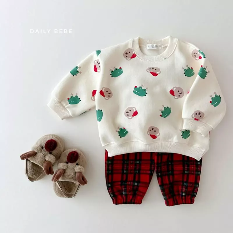 Daily Bebe - Korean Children Fashion - #discoveringself - Crocodile Sweatshirt - 2
