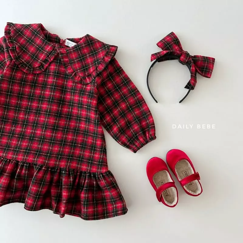 Daily Bebe - Korean Children Fashion - #discoveringself - Merry One-piece