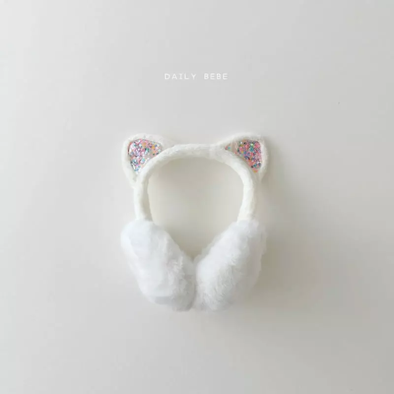 Daily Bebe - Korean Children Fashion - #fashionkids - Kitty Earmuff - 2