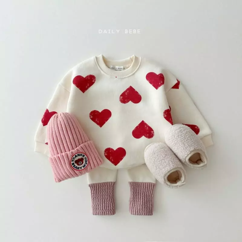 Daily Bebe - Korean Children Fashion - #discoveringself - Pattern Sweatshirt - 4