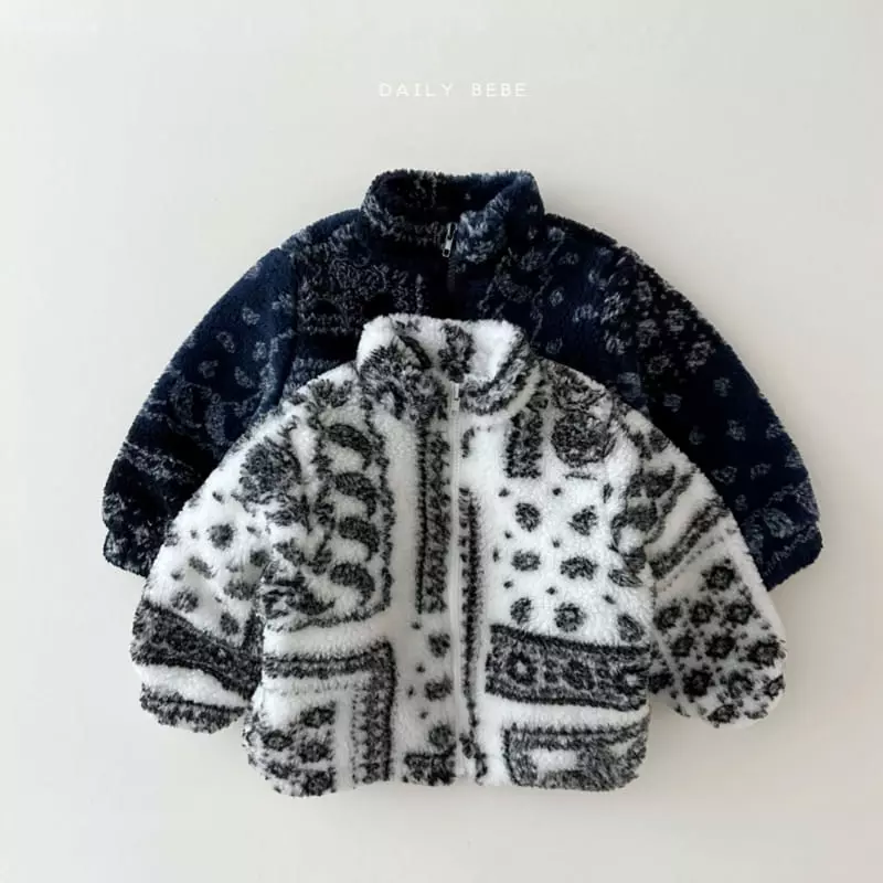 Daily Bebe - Korean Children Fashion - #fashionkids - Paisley Jumper - 9