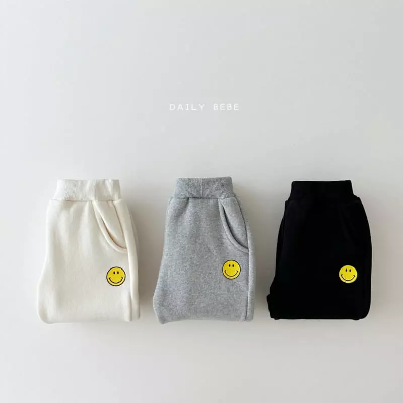 Daily Bebe - Korean Children Fashion - #discoveringself - Smile Pants - 4