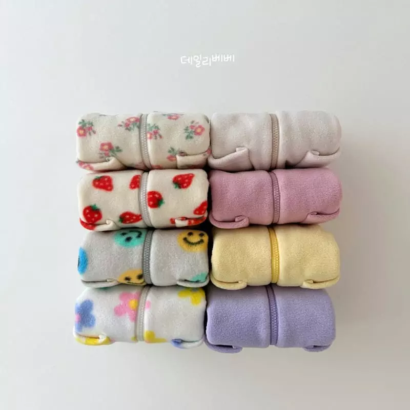 Daily Bebe - Korean Children Fashion - #fashionkids - Weather Fleece Jacket - 10