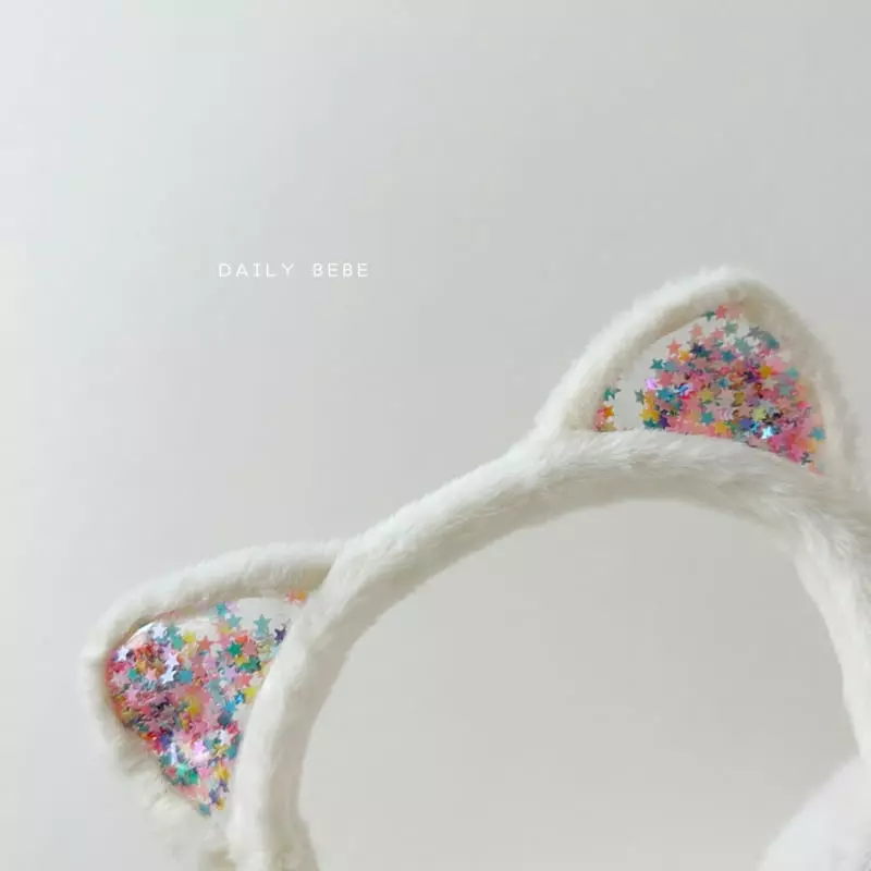 Daily Bebe - Korean Children Fashion - #kidsshorts - Kitty Earmuff - 3
