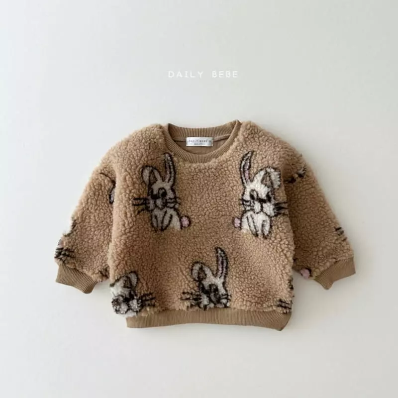 Daily Bebe - Korean Children Fashion - #kidsshorts - Bbogle Sweatshirt - 6