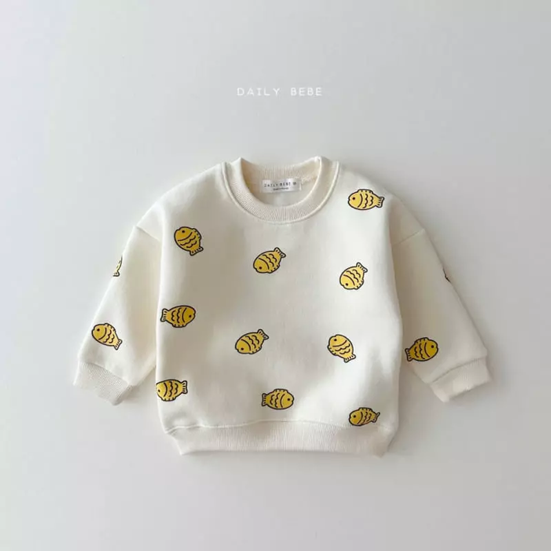Daily Bebe - Korean Children Fashion - #kidsshorts - Winter Sweatshirt - 2