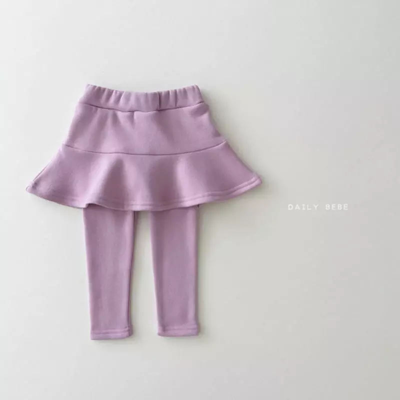 Daily Bebe - Korean Children Fashion - #kidsshorts - Skirt Leggings - 3