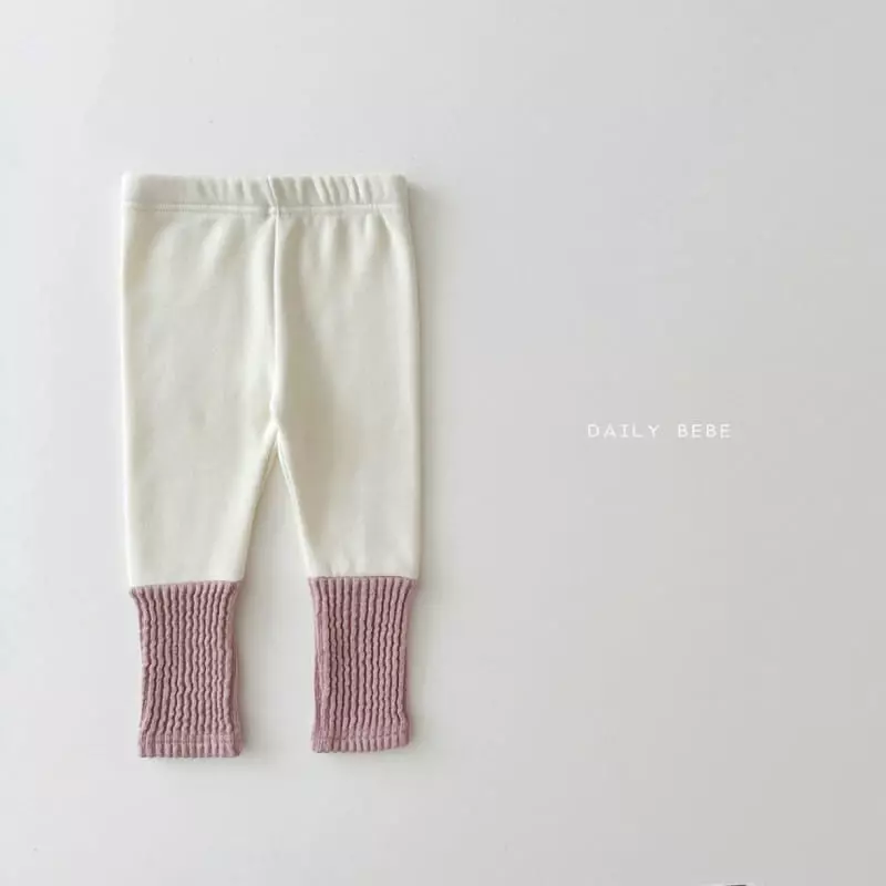 Daily Bebe - Korean Children Fashion - #kidsshorts - Toshi Leggings - 2